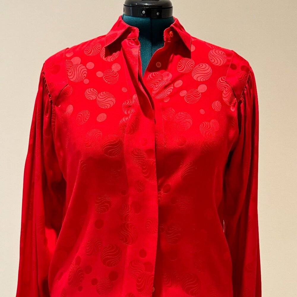 Idee Force 100% Pure Silk Womens Blouse